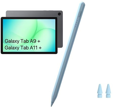 Tab A11+ - Lápiz Stylus para Samsung Galaxy Tab A11/A9/A9+Plus, tableta Android, carga rápida, S Pencil preciso para pantallas táctiles Stylus (azul)