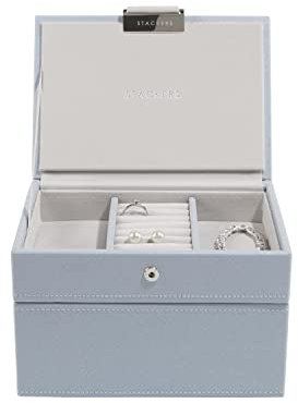 Stackers Altblau Mini Schmuckschatulle -2