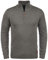 Blend Robin Herren Strickpullover Troyer Feinstrick Pullover Mit Stehkragen Und Reißverschluss, Größe:XXL, Farbe:Zink Mix (70815)