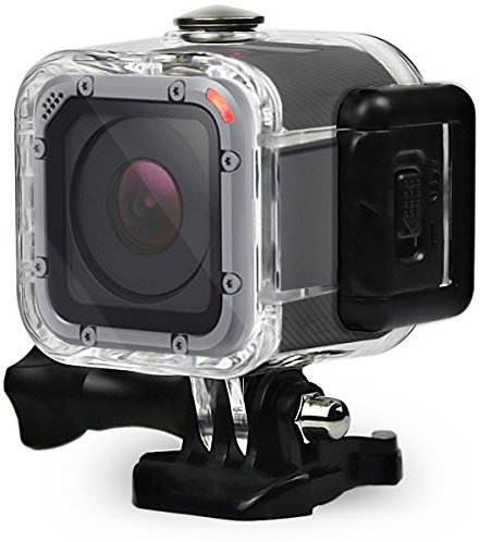 FitStill Carcasa de Buceo de 60 m para GoPro Hero 5 Session, Impermeable, Carcasa Protectora de Buceo con Accesorios de Soporte para Go Pro Hero5 Session y Hero Session