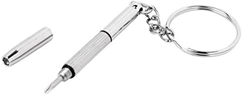 Ruluti Mini 3 in 1 Brillen Uhren Handys Schraubenzieher-Werkzeug-Reparatur-Set Schlüsselanhängern Tragbare Sunglass Reparatursatz-Werkzeug