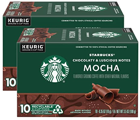 Starbucks K-Cup Mocha (Pack of 2)