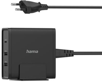 Hama 00200017 USB-Ladegerät/Station mit 65W Innenbereich Ausgangsstrom (max.) 3000mA Anzahl Ausgänge: 3 x USB-A, USB-C®