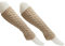 HshDUti Winter Warm Long Crochet Leg Warmers Knitted Knit Leggings Boot Socks Cover for Women Ladies Chunkys Cable Knit Leg Warmers Beige