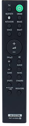 RMT-AH500U Remote Control Replacement for Sony Soundbar HT-S350 HT-SD35 SA-WS350 SA-S350 SA-WSD35 SA-SD35