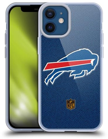 Head Case Designs Licenciado Oficialmente NFL Fútbol Logotipo de Buffalo Bills Caso Funda de Gel Suave Compatible con Apple iPhone 12 Mini