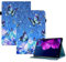 CXTCASE Funda para Lenovo Tab P11 (2nd Gen) 11.5 2022, Tablet Cárcasa Cuero PU Magnetica para Lenovo Tab P11 (2nd Gen) 11.5 2022, Flor Mariposa