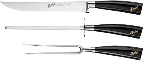 Berkel Elegance Set Arrosto 3 Coltelli Nero