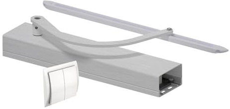 Motorisation pour volet 1 battant SLID'UP WINEO filaire - baie 400 à 800 mm - brut