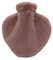 Heart Shaped Hot Water Bottle Pink Heart Faux Fur 1 Litre