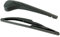 Brazo limpiaparabrisas trasero compatible para Scenic 2, Grand Scenic 2, Modus, Grand Modus (2003-2012) con escobilla trasera (parabrisas trasero)
