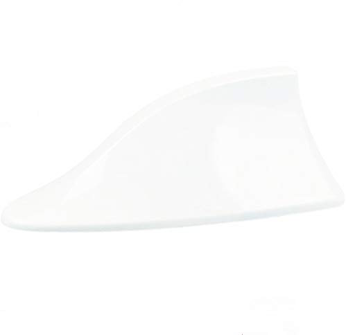 Shark Fin Antenne Spécial Aérien de Radio Auto Antenne Auto Antenne Signal/Fit for Renault Clio 4 3 2 1 Sport Espace 4 2 5 Koleos Clio Scenic (Color : White)