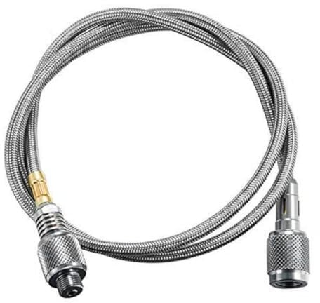 KYEQATY Portable Camping Stove Propane Hose Adapter Flat Gas Tank Bottles Converter for Outdoors Camping