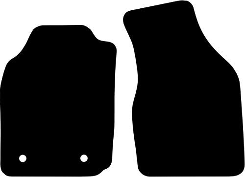 Kovvar Duogrip Gummimatten passend für Ford KA/KA+ 1996-2008 Passend zur Ausführung: StreetKA