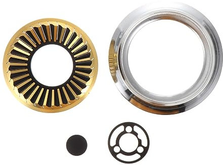 BCOATH Distribuidor De Incendios Fire Cover para Quemador De Gas Cubierta De Acero Inoxidable para Estufa Protector para Sartenes Uso Cocina