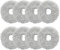 8 Pièces Chiffons de Rechange pour Robot Aspirateur Dreame L10 Ultra/L10s Ultra/L10 Prime/L20 Ultra, Lavable Morceaux Lingettes Pièces de Rechange en Microfibre pour Nettoyage des Sols