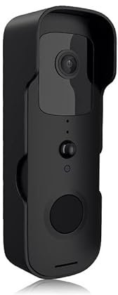 ZKLGS Video Doorbell Wireless, TuyaSmart Wireless Video Doorbell Waterproof Night Vision Home Security 1080P FHD Camera Digital Visual Intercom Door Bell for Home Security(Bianco)