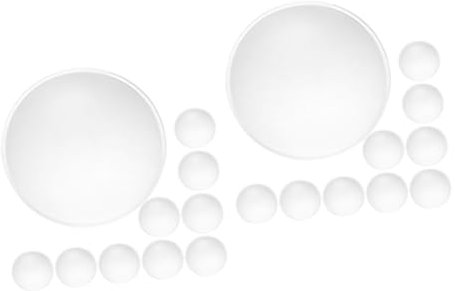 CALLARON 20pcs Magnification Lens Magnifier Magnifying Lens Convex Magnifier Making for Devices