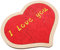Gatuida 1 Set Wooden Heart Puzzle Love You Jigsaw Compact Portable Valentine's Day Wedding Prop for Anniversaries and Relaxing Activity Outstanding Craftsmanship