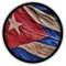 Copytec Patch/Aufnäher - Kuba Fahne Cuba Fidel Castro Havanna Revolution Karibik Republik Spanisch Staatsflagge Flagge Urlaub Fan Ehren Gedenken #19654