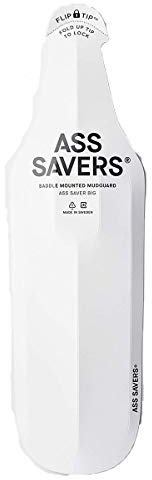 Ass Savers Unisex Sattel Schutzblech Für Breitreifen, Large Weiß, Big