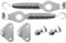 Simoni Racing BH/3 Kit Sgancio Rapido Cofano in Acciaio a Molla, Acciaio Inox