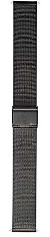 Morellato Bracelet de Montre Unisex, Collection Easy Click, Mod. Estia, en Maille milanaise en Acier - A02X0549591