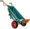 Trueshopping 7 in 1 Garden Wheelbarrows Heavy duty - Garden Trolley Hand Trucks or Sack Barrow with Durable Steel Construction, Wheeled Trolley Cart for Gardening, Landscaping, and DIY Projects