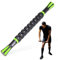 Bionix Massage Roller Stick - 360° Deep Tissue Muscle Roller, Massage Stick for Trigger Points, Calf Leg Roller for Muscles Soreness & Tightness, Cramps, Myofascial Release and Recovery (Green)