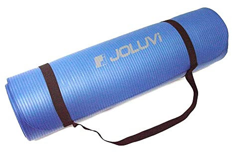 Joluvi 235914021 Yogamatte aus Jute, Blau