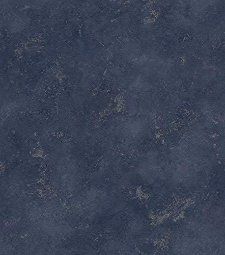 Rasch Tapeten Vliestapete (universell) Blau 10,05 m x 0,53 m Finca 417142