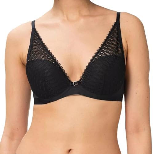 Triumph Womens Aura Spotlight Wp Wired Padded Bra, Black, 34E UK