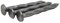 Galvanised Square Twisted Nails 40mm x 3.75mm 1Kg (Approx 330qty per Bag)
