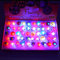 BSTCAR 50 Stücke LED Blinkende Ringe Set Weihnachten, Glow In The Dark, Niedlich Leuchtringe Spielwaren Weihnachten Karneval Party Zubehör Kinder Mädchen