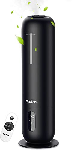 Humidificadores Grandes Para Dormitorios Y Habitaciones Grandes, Humidificadores Ultrasónicos De 8L/ 2,1 Galones, Humidificadores De Aire Silencioso Con Difusores De Aceite Esencial, Control Remoto