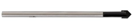 STIER Fliesenbohrer 4 mm Größe, Zylinderschaft, Rundschaft, Härtewert 89HRA, YG6X-Metall, für (Schlag-) Bohrmaschinen, präzises Arbeiten, hochwertig vearbeitet