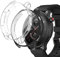sciuU Coque Compatible avec Amazfit GTR 4, [Ensemble de 2] Boîtiers Étui de Protection avec Protection D'écran en TPU Flexible, Anti-Chocs Spécialement pour GTR4 - Noir + Clair