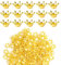 FRUHLING 150 Stück Kleine Goldene Kronen Mini Deko Krone Charms Metall Spacer Perlen Kronen Anhänger Tischdeko Streudeko für DIY Basteln Schmuckherstellung