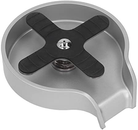Rinceuse à Verre en Acier Inoxydable, Lave-tasses Automatique Haute Pression pour évier, Nettoyeur de Lave-bouteilles en Verre pour Robinet en Métal, Accessoires de Remplacement pour(Argent)