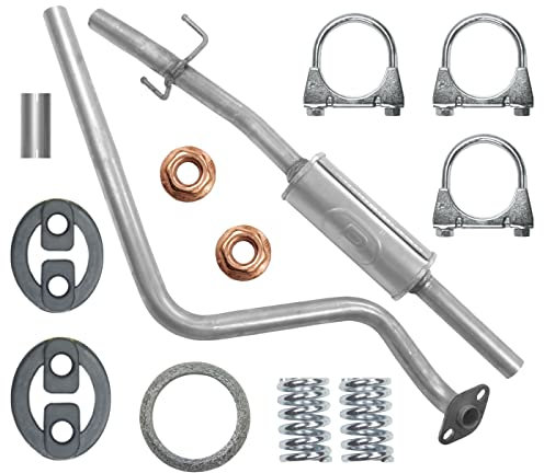 Mitteltopf Auspuff Mittelschalldämpfer für Toyota Yaris 1 I P1 Schrägheck 1.0