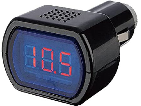DC 12V / 24V Coche digital LED Motor Voltaje de batería Voltio eléctrico Monitor de monitor Indicador Tester Voltímetro