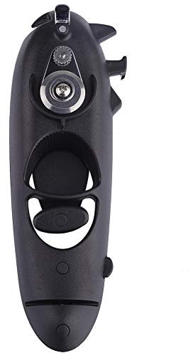 QANYEGN 8 in 1 Can Opener, Stainless Steel Tin Opener,Professional Multi Function Jar Cut Opener for Bottles