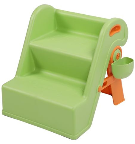 2-Stufen-Hocker für Kinder, Faltbarer Kleinkind-Tritthocker, Rutschfester, Stabiler Kinder-Tritthocker für Badezimmerwaschbecken und Töpfchentraining, Baby-Küchen-Tritthocker