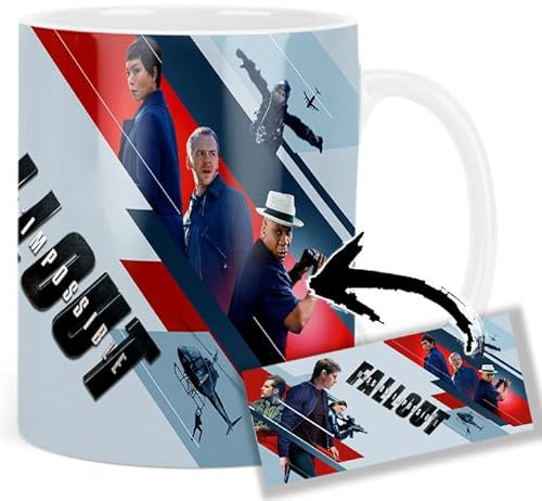 MasTazas Mission Impossible Fallout Tom Cruise Henry Cavill Tasse Ceramique Mug