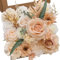 Serwalin Fleurs artificielles bohèmes de champagne pour bouquets de mariage, centres de table, arrangements floraux, décoration de fête (feuille de champagne)