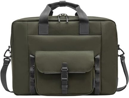 HP 15.6-inch Modular Laptop Bag | 3 Bags in 1 – Bag, Sleeve and Pouch | 22L Total Capacity | Compatible With Laptops Up To 15.6 inch | Water Resistant | Multiple Pockets | Removable Strap | Green