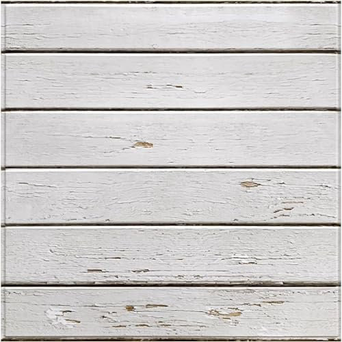 Commomy Lot de 10 planches murales 3D imitation bois à décoller et à coller pour murs, 30 x 30 cm, panneaux muraux en PVC ultra légers et fins pour décoration murale d'intérieur, décoration de ferme
