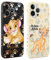 2 Pièces Coque pour Apple iPhone 15 PRO MAX 6.7, Étui avec Cartoon Anime Lion Animaux Kawaii Motif Dessin Mignon Case Souple TPU Silicone Housse Téléphone Antichoc en Souple Fille Cover, Manga