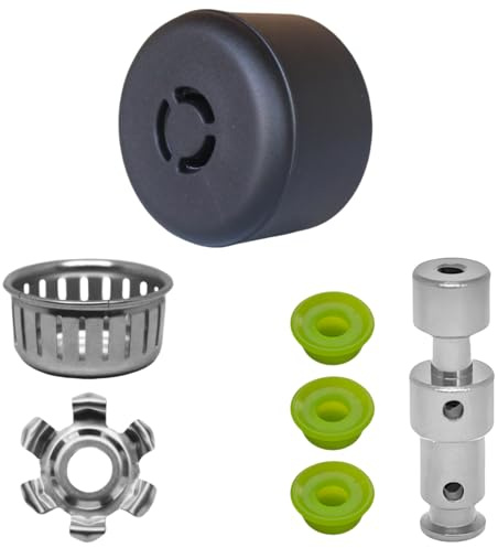 Steam Release Valve for Instant Pot Pro 6 & 8 Qt and Pro Plus 6 Qt | Compatible with Duo Evo Plus 6 & 8 Qt and Pro Crisp AF 8 Qt, Includes Float Valve W/Silicone Cap and Anti‑block Shield