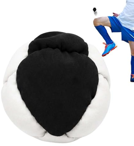 Generico Palline Footbag Giocattolo da Giocoleria Interattivo Divertente | Morbido Da Calcio per Bambini e Adulti, per Sport all'Aria Aperta, Spiaggia, e Scuola e Allenamento della Coordinazione